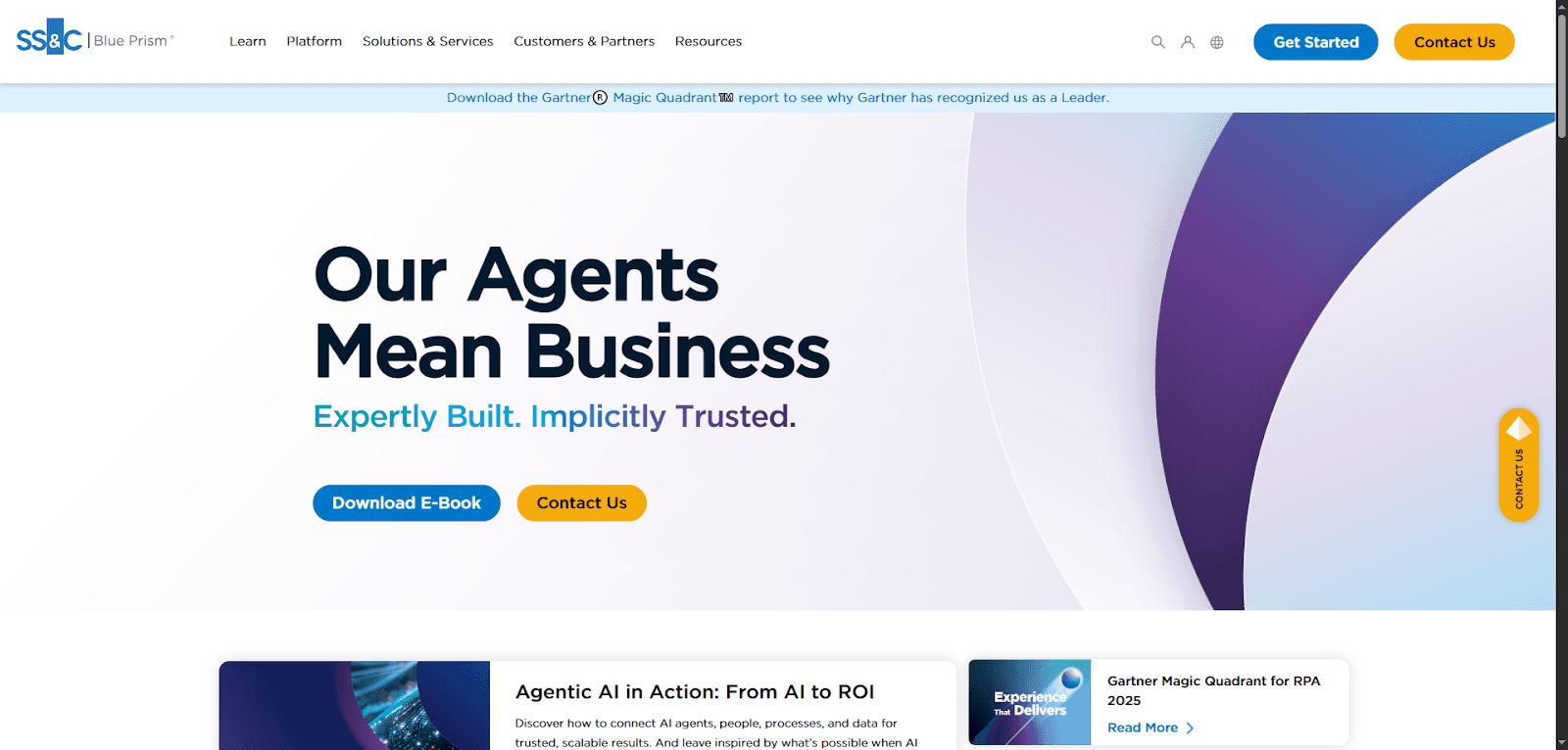 SS&C Blue Prism promotes RPA in insurance for efficient business solutions.